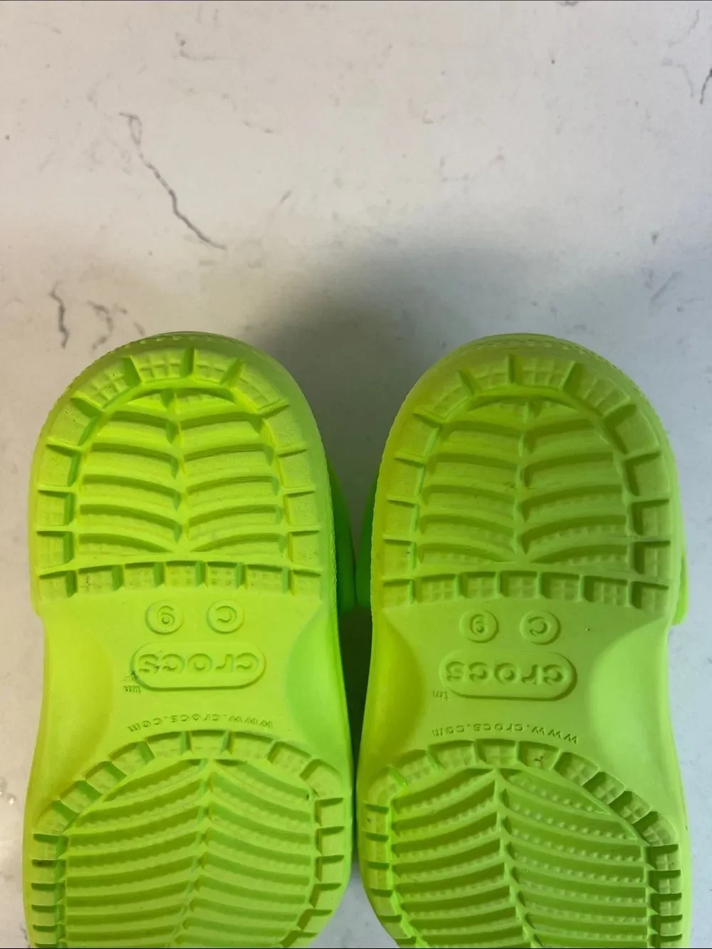 CROCS CLASSIC TODDLER KID’S Size 9 CLOG Kids Limeade-Green ? Water Shoes 206990